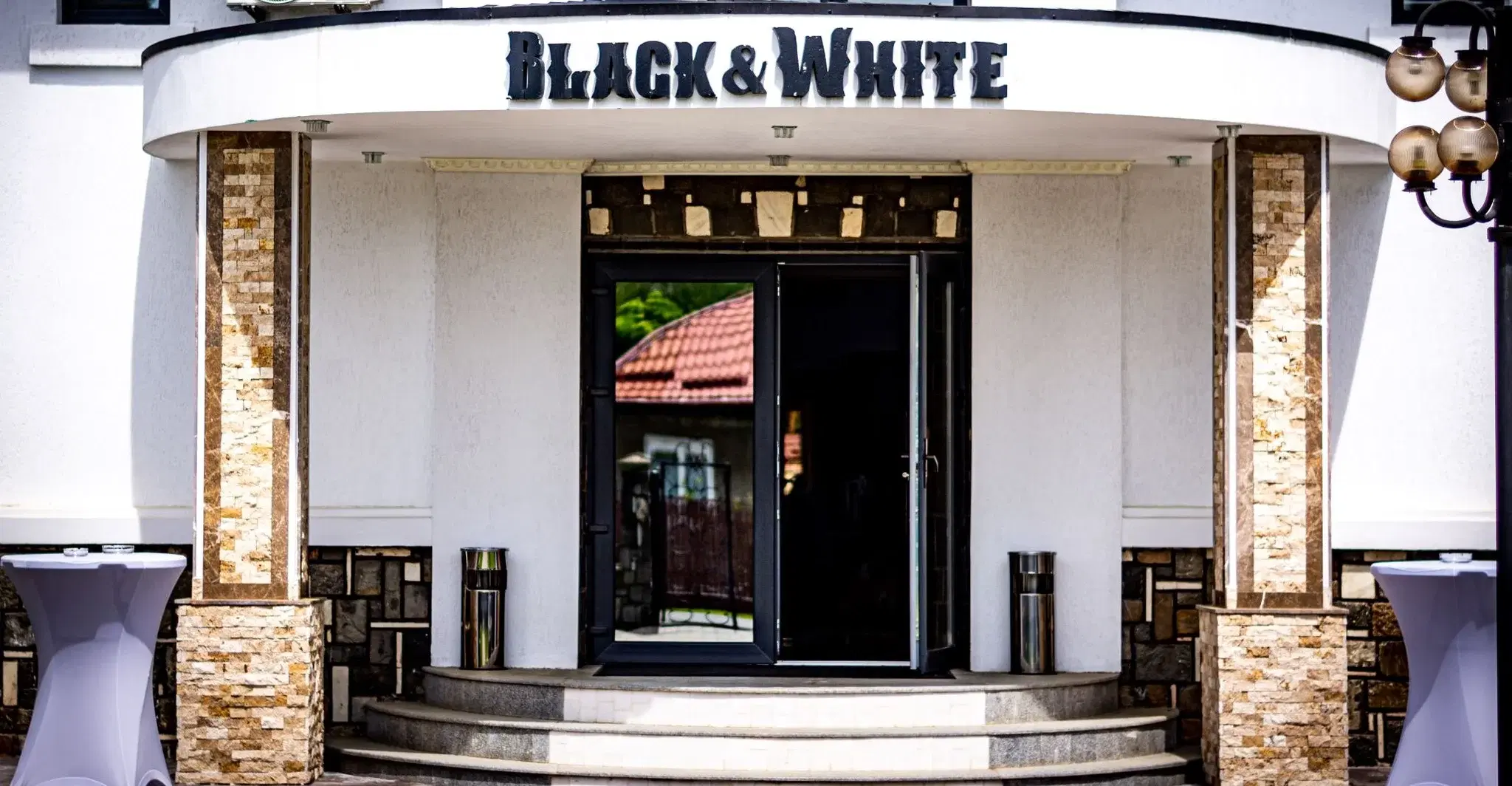 Restaurant Black and White